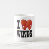 Ik hou van Chicken Wings Koffiemok (Center)