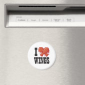 Ik hou van Chicken Wings Magneet (Insitu (Vaatwasser))