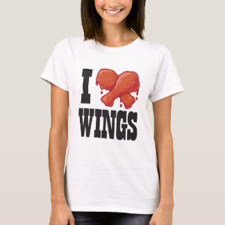 Ik hou van Chicken Wings T-shirt