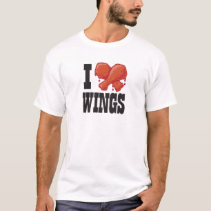 Ik hou van Chicken Wings T-shirt
