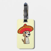 Ik hou van Chihuahuas Bagagelabel (Achterkant verticaal)