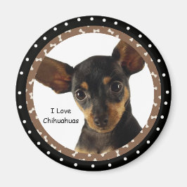 Ik hou van Chihuahuas Magnet