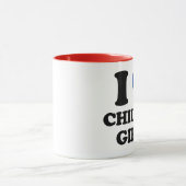 Ik hou van Chileense meisjes Mok (Midden)
