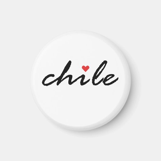 Ik hou van Chili Magneet (Voorkant)
