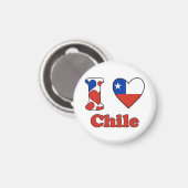 Ik hou van Chili magnet (Voorkant / Achterkant)