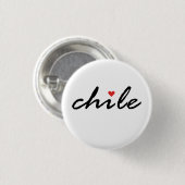 Ik hou van Chili Ronde Button 3,2 Cm (Voorkant /achterkant)