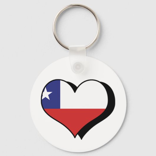 Ik hou van Chili Sleutelhanger (Voorkant)