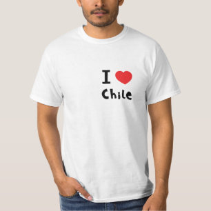Ik hou van chili t-shirt