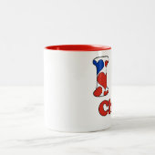 Ik hou van Chili Tweekleurige Koffiemok (Center)