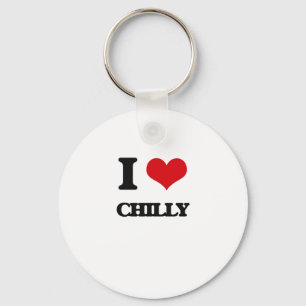 Ik hou van Chilly Sleutelhanger