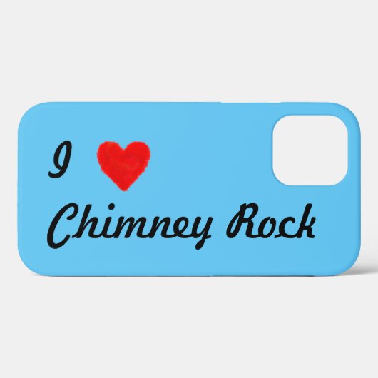 IK HOU VAN Chimney Rock Case-Mate iPhone Case (Achterkant (horizontaal))
