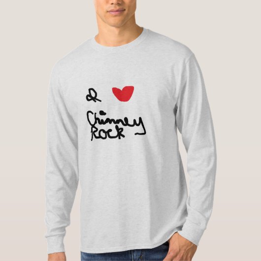 Ik hou van Chimney Rock T-shirt (Voorkant)