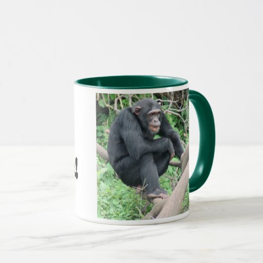Ik hou van chimps mok (Voorkant rechts)