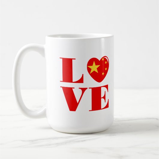 Ik hou van China Koffiemok (Links)