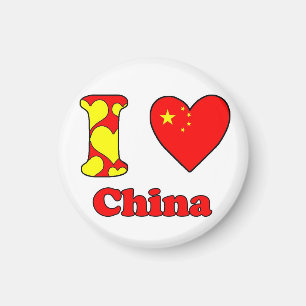 Ik hou van China magnet