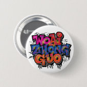 Ik hou van China Ronde Button 5,7 Cm (Voorkant /achterkant)