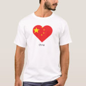 Ik hou van China T-shirt (Voorkant)