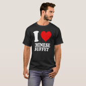 Ik hou van Chinees buffet T-shirt (Voorkant volledig)
