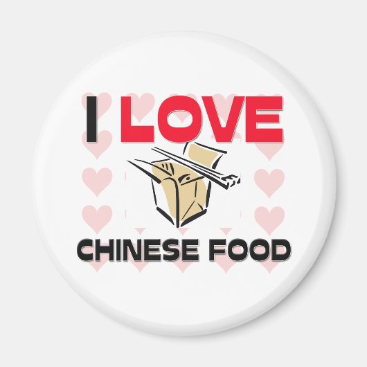 Ik hou van Chinees eten Magneet (Voorkant)