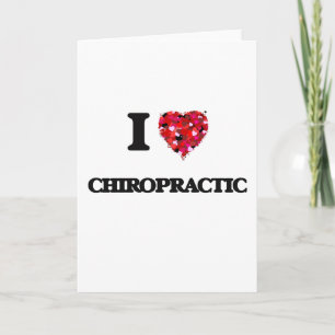 Ik hou van Chiropractic Kaart