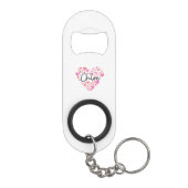 Ik hou van Chloe Mini Flessenopener (Achterkant)