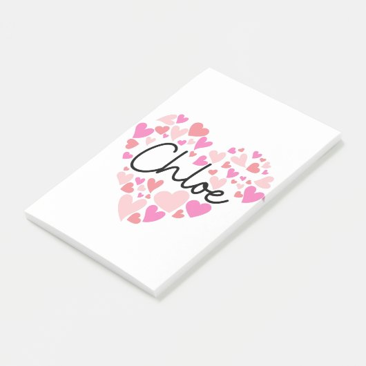 Ik hou van Chloe Post-it® Notes (Schuin)