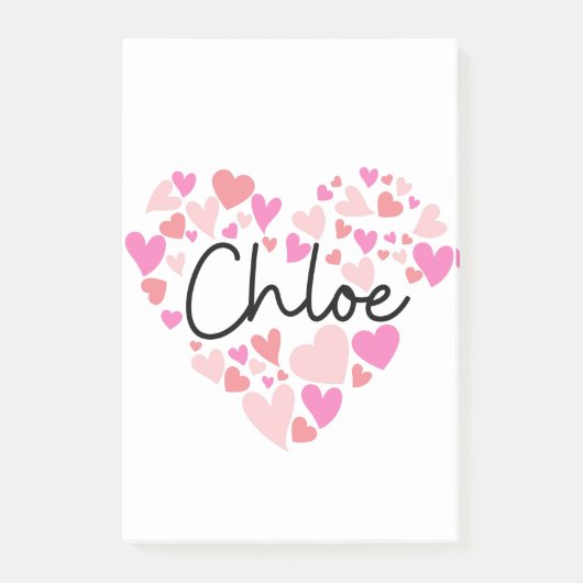 Ik hou van Chloe Post-it® Notes (Voorkant)
