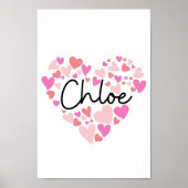 Ik hou van Chloe Poster (Voorkant)