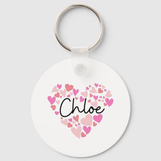 Ik hou van Chloe Sleutelhanger (Voorkant)