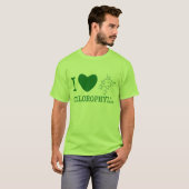 Ik hou van chlorofyl t-shirt (Voorkant volledig)