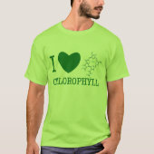 Ik hou van chlorofyl t-shirt (Voorkant)