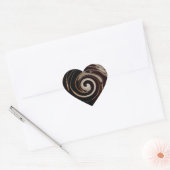 Ik hou van chocolade! Hart Stickers (Envelop)