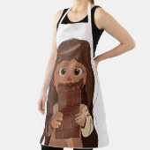 Ik hou van chocolade schort (Insitu)