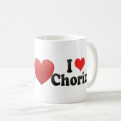 Ik hou van Chorizo Koffiemok (Voorkant rechts)