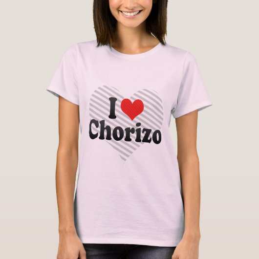 Ik hou van Chorizo T-shirt (Voorkant)