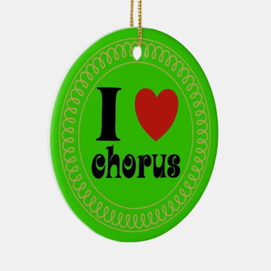 Ik hou van Chorus Ornament Gift (Rechts)