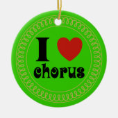 Ik hou van Chorus Ornament Gift (Voorkant)