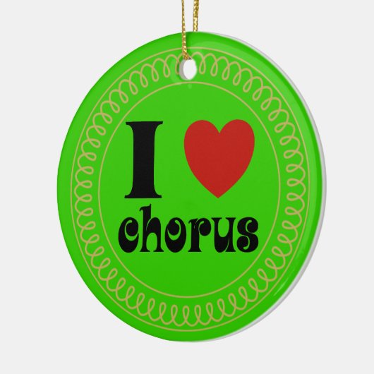 Ik hou van Chorus Ornament Gift (Links)