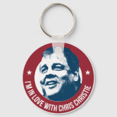 Ik hou van Chris Christie Sleutelhanger (Voorkant)