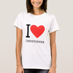 Ik hou van Christopher T-shirt