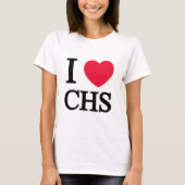 Ik hou van CHS T-shirt (Voorkant)