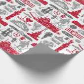 Ik hou van Cincinnati 20oz keramische Mok Cadeaupapier (Hoek)