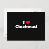 IK HOU VAN CINCINNATI BRIEFKAART (Voorkant / Achterkant)