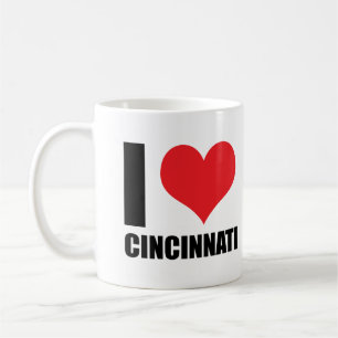 Ik hou van Cincinnati Koffiemok