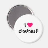 Ik hou van Cincinnati Magneet (Voorkant / Achterkant)