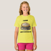 Ik hou van citroen meringue taart t-shirt (Voorkant volledig)