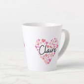 Ik hou van Claire Latte Mok (Rechterhoek)