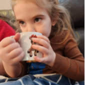 Ik hou van Clarice Reindeer Rudolph's vriendin kin Espresso Kop