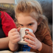 Ik hou van Clarice Reindeer Rudolph's vriendin kin Espresso Kop