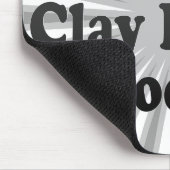Ik hou van Clay Pigeon Shooting Muismat (Hoek)